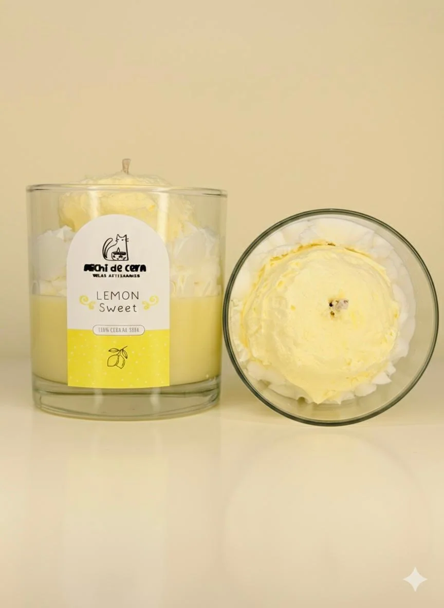Vela Lemon Sweet, fotografía del producto