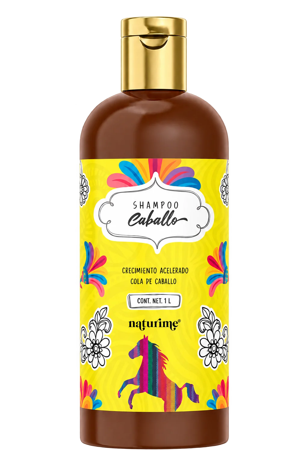 Shampoo Caballo 1 L, imagen de referencia