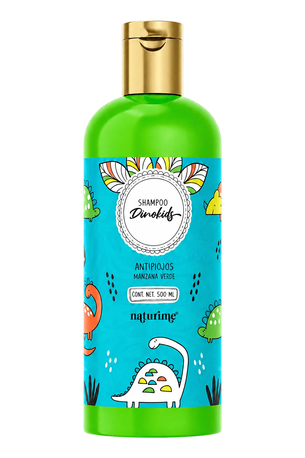 Shampoo Dino Kids 500 ml, imagen de referencia