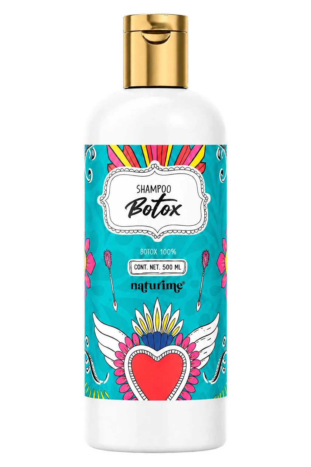 Shampoo Botox 500 ml, imagen de referencia
