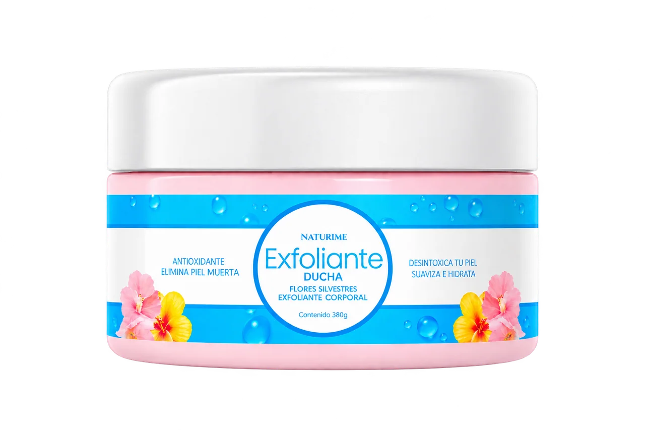 Exfoliante Ducha Floral 380 g, imagen de referencia